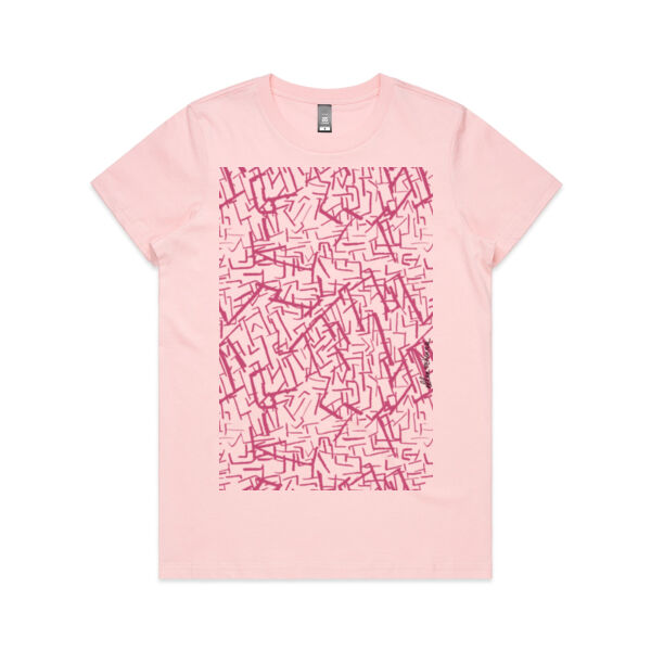 'Maze' T-shirt - MAPLE FIT  Thumbnail