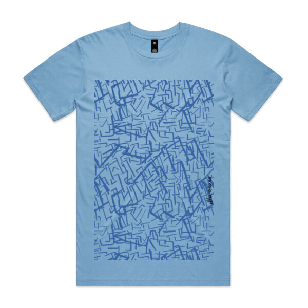 'maze' TSHIRT - STAPLE FIT  Thumbnail